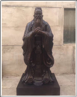 孔子銅雕鑄造廠家