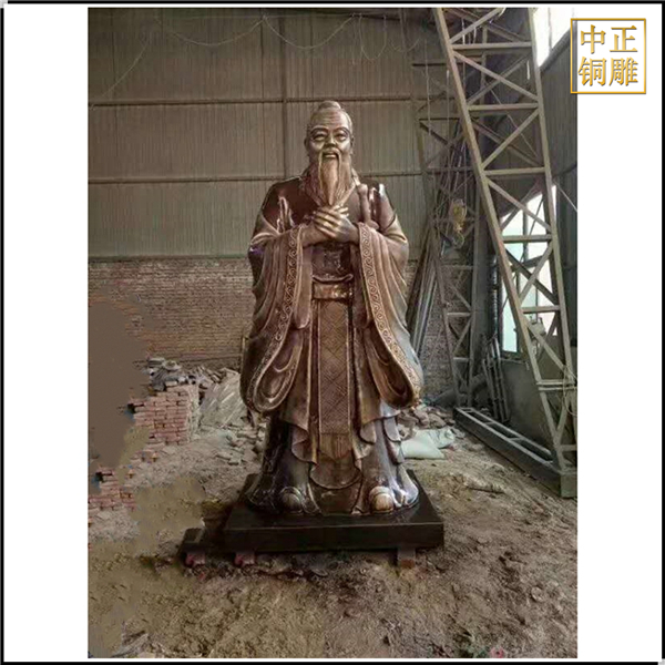黃銅鑄造孔子像.jpg 黃銅鑄造孔子像.jpg