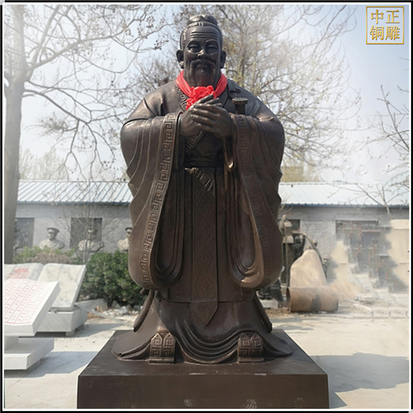 純銅孔子雕塑鑄造價格.jpg